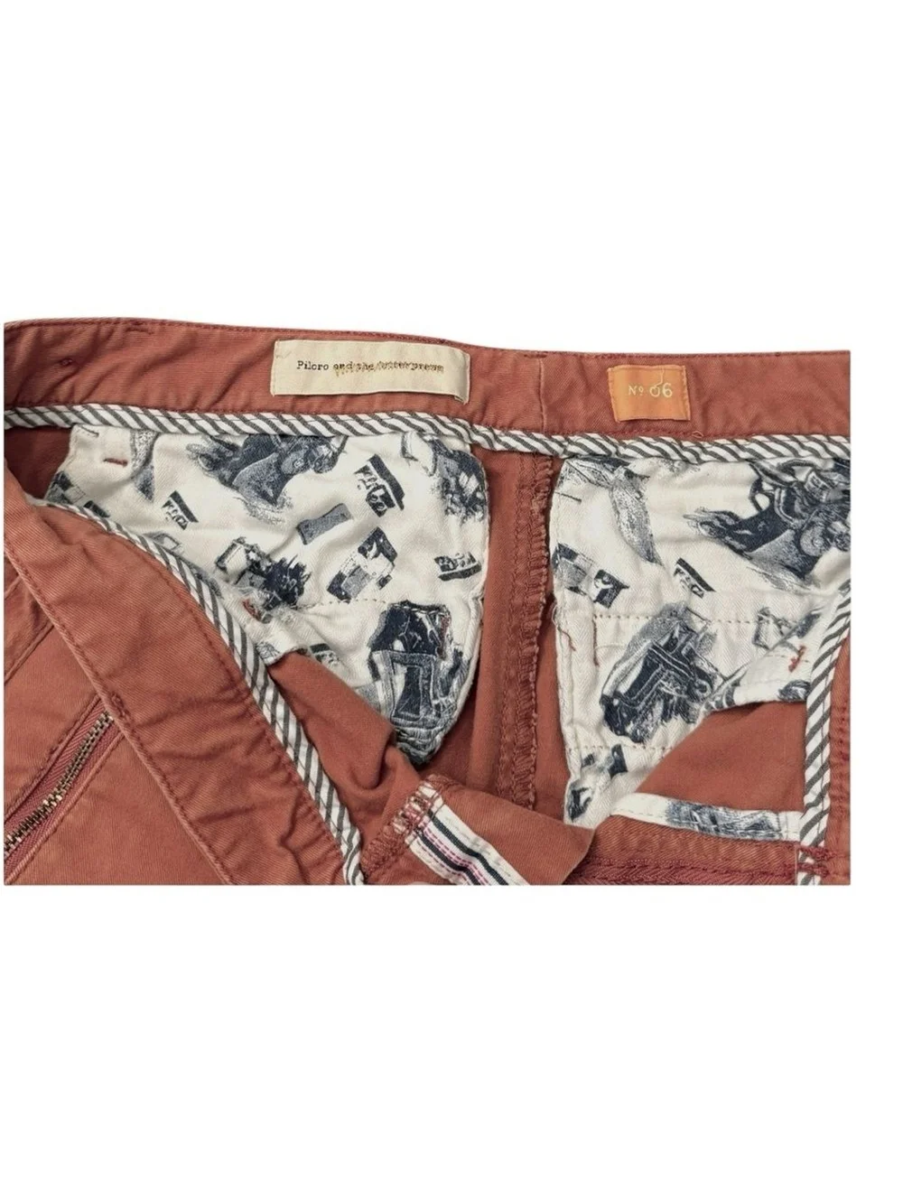 Pilcro and the Letterpress Anthropologie Brown Riding Pants Velvet Women’s 6